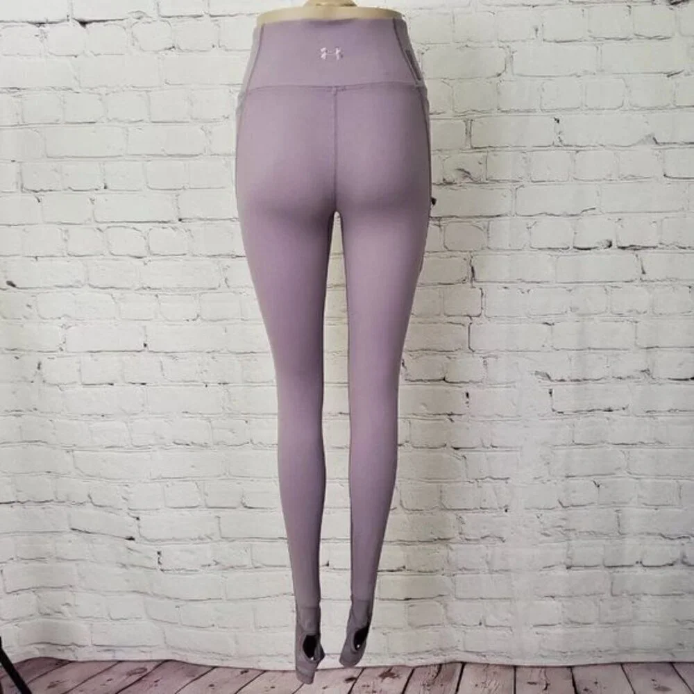 Under Armour HydraFuse MauveLavender Pocket Leggings Small - Picture 3 of 10